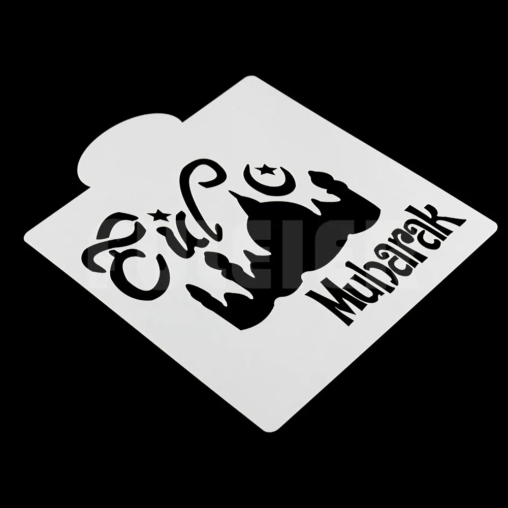 Прочный пластиковый дизайн трафарет для торта Mubarak Patten кухонные аксессуары форма