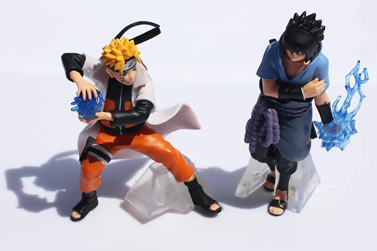 5 шт./лот Наруто фигурка Shippuden игрушка Какаши Минато Саске убийца пчела аниме модель куклы для детей