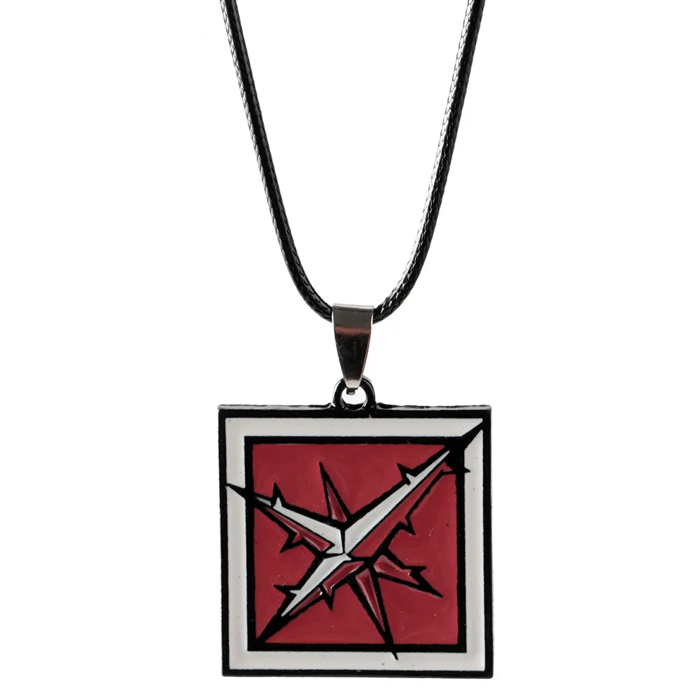 Game Rainbow Six Siege Necklaces for Women Tom Clancy's Tachanka Leather Necklace Male Men Jewelry Neckless Femme Dropshipping |