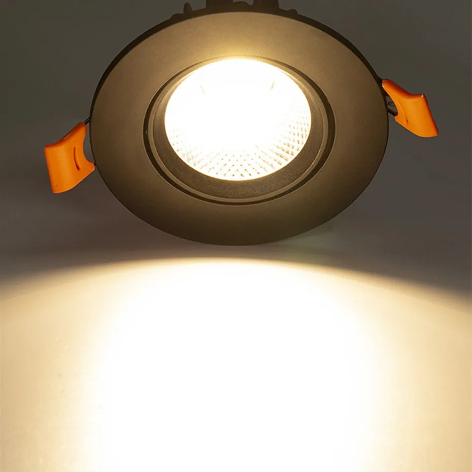 Светодиодный светильник встраиваемый свет точечный светодиод с регулируемой - Фото №1