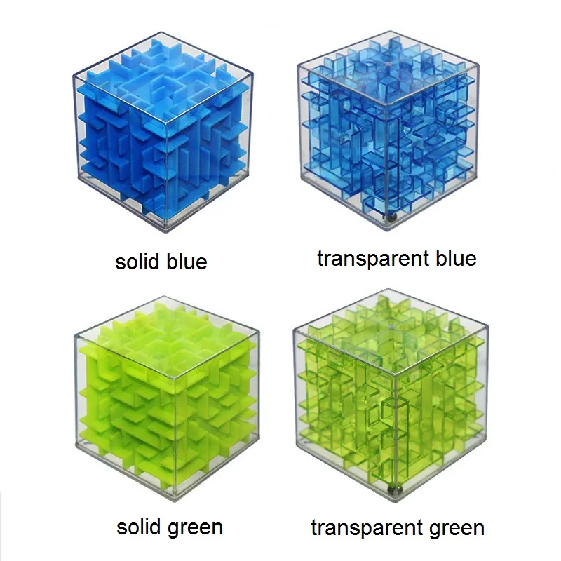 Мини-лабиринт 3D головоломка кубик скоростной лабиринт вращающийся шар игрушки