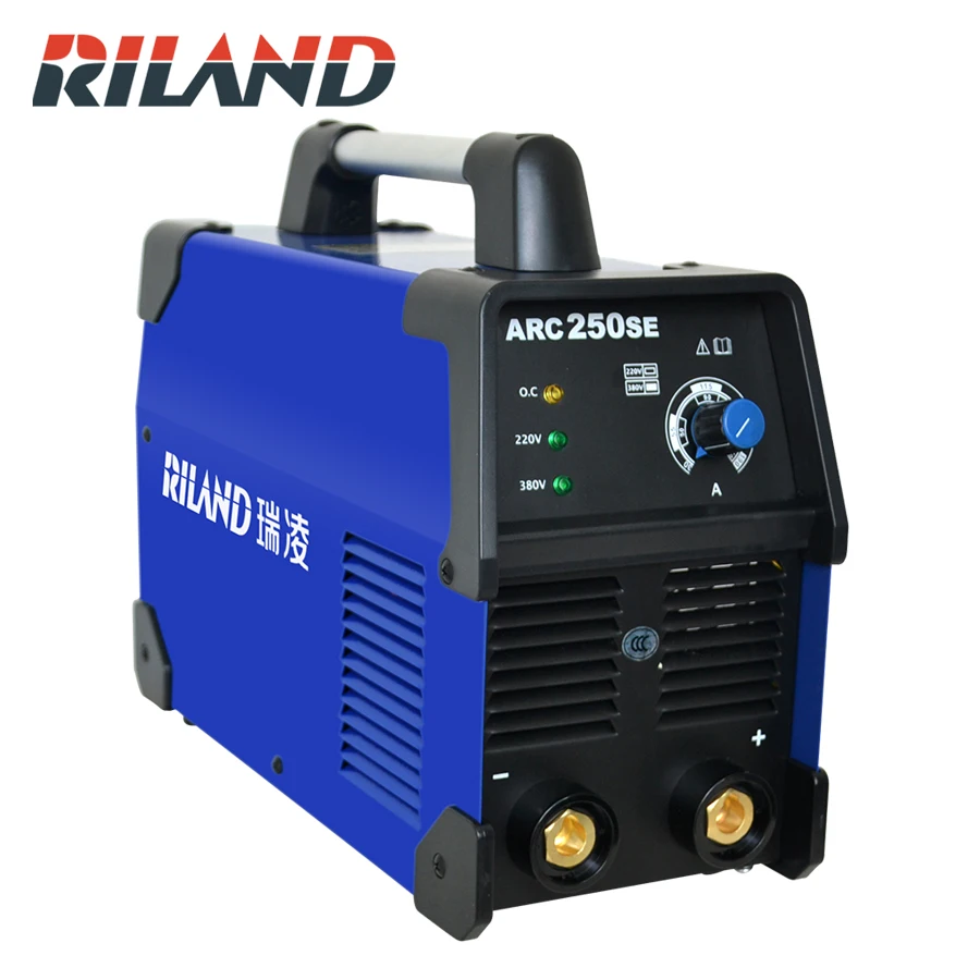 RILAND ARC 250SE портативный дуговой сварочный аппарат MMA инвертор двойное напряжение 220