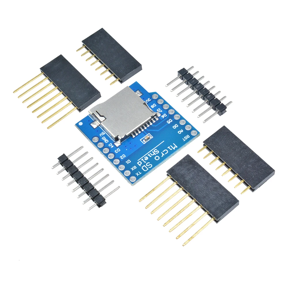Микро sd карта щит WeMos D1 Мини WiFi ESP8266 TF памяти модуль с контактами для Arduino|shield card|shield
