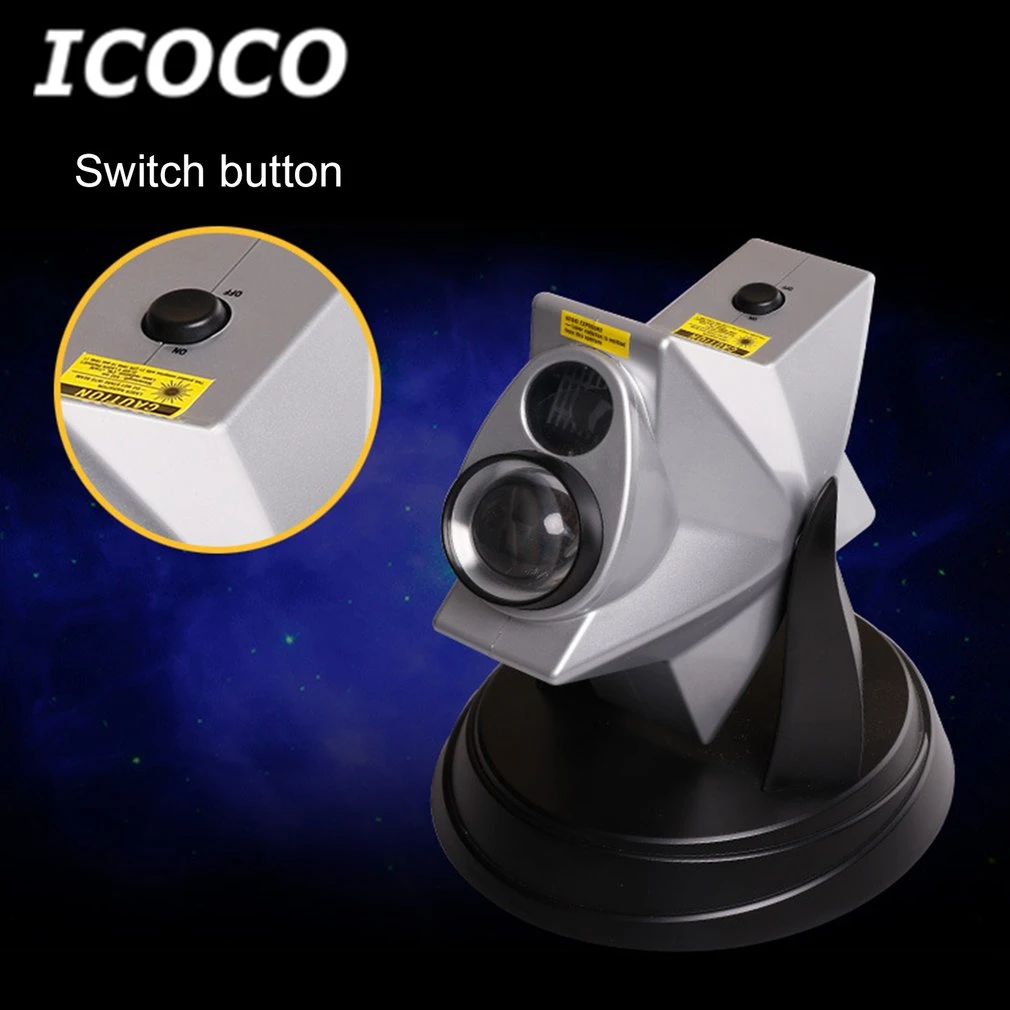 ICOCO Романтическая звезда сумеречное небо проектор светодиодный ночник лазерный