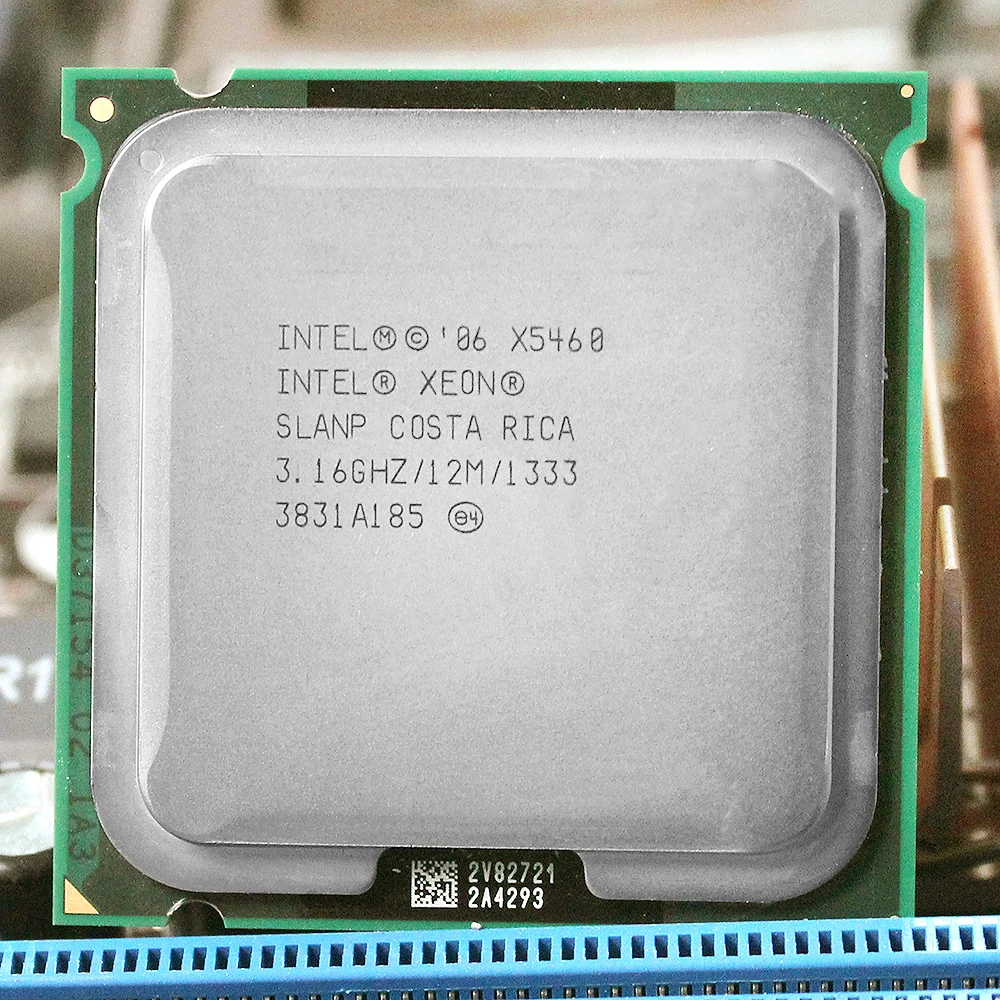 Процессор INTEL xeon X5460 LGA 775(3,16 ГГц/12 МБ/1333 МГц/LGA771) процессор с 771 до 775 работает на материнской плате 775 гарантия 1 год
