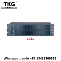 tkg stage 1231 dj equipment audio equipment audio sound system graphic equalizer dual channel 31 band karaoke 1231 equalizer
