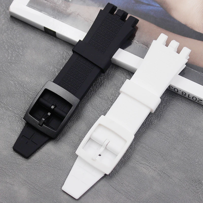Силиконовый ремешок, мужские часы, аксессуары для Swatch VGK403 SVGK406SVGK409 402, женские спортивные водонепроницаемые резиновые пряжки