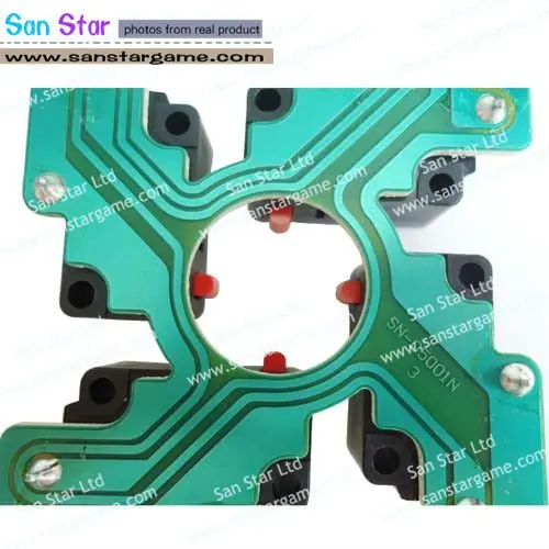 2 шт. оригинального джойстика Sanwa PC Board-замена joystcik board-части аркады | Спорт и