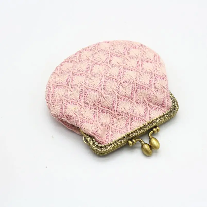 2021 Модные женские маленькие кошельки Ретро кошелек на застежке клатч винтажный