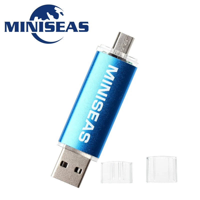 Usb флеш-накопитель Miniseas 9 цветов OTG телефон 4 ГБ 8 16 32 64 флешка | Компьютеры и офис