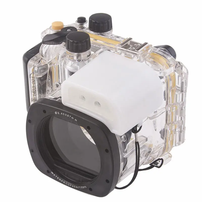 Meikon Underwater Diving Camera Waterproof Housing Case For Canon G15 as WP-DC48 | Электроника