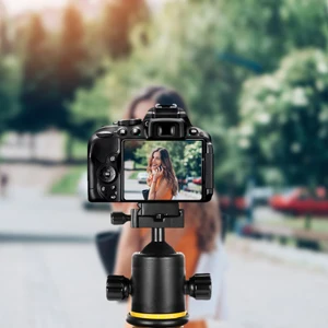 Алюминиевая камера Switti с поворотом на 360 градусов панорамный штатив с шаровой головкой с быстросъемной пластиной для DSLR камеры vs Beike BK-03