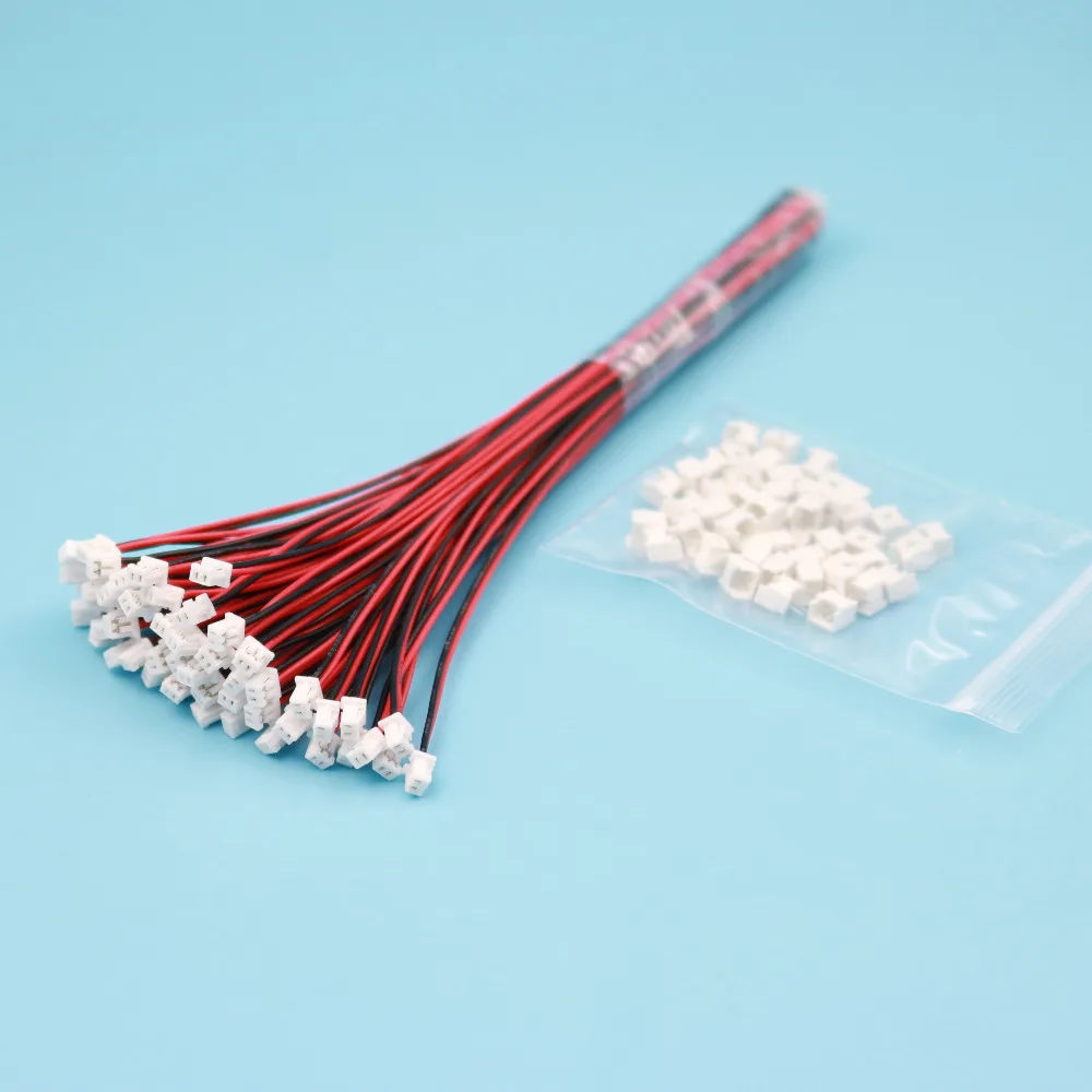 50 наборов Micro JST 1 25 2 3 4 5 6 8 Pin разъем с проводом 150 мм/15 см 28AWG|Соединители| |