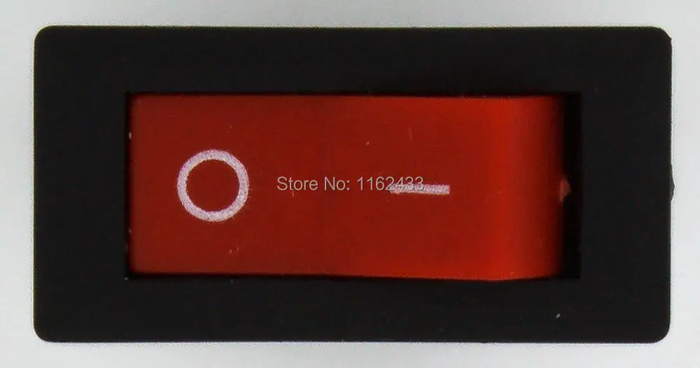 10 шт./лот KCD2 101 perforate 29x13 мм 2 контактный ВКЛ./ВЫКЛ. Лот клавишный выключатель