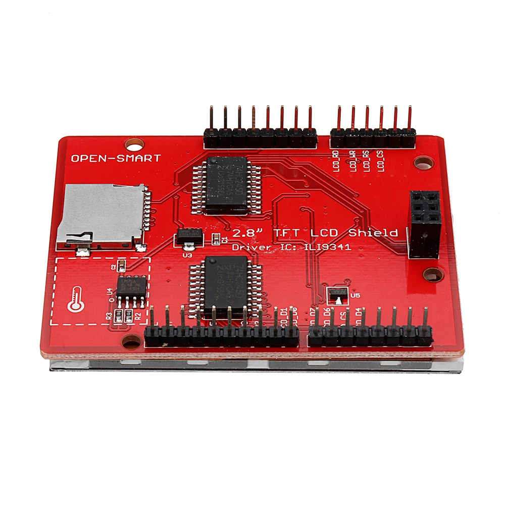 Новые 2,8 дюйма TFT RM68090 для Touch ЖК-дисплей Экран экран дисплея на борту Температура Сенсор+ для Стилус для Arduino UNO R3