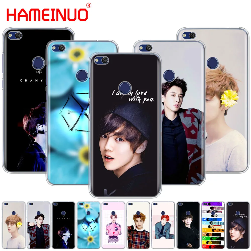 HAMEINUO Kpop exo LUHAN парк Chanyeol крышка чехол для телефона мобильного huawei Ascend P7 P8 P9 P10 P20 lite