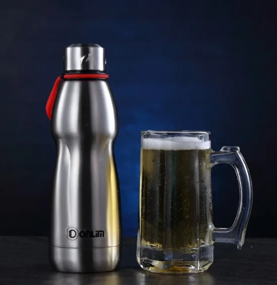 Новый дизайн трехуровневая конструкция вакуумные фляжки из нержавеющей стали 500