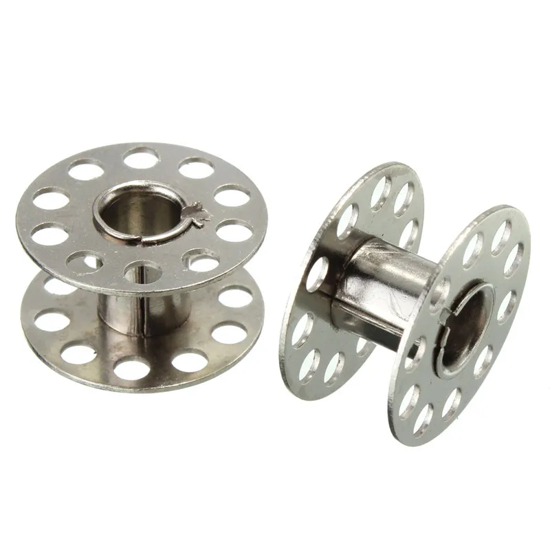 Стандартные пустые катушки для швейной машинки в пластиковой коробке 25 шт.