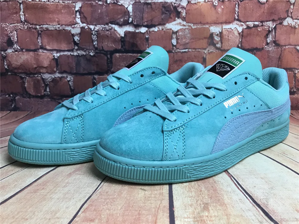 2018 Бесплатная доставка Новое поступление PUMA Fenty by Rihanna с тиснением Creeper замшевые