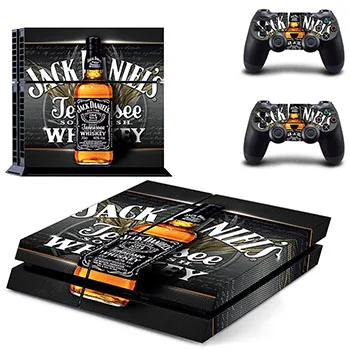 0985 Наклейка для Ps4 Jack Daniels ПВХ наклейка крышка для sony playstation 4 консоли и DualShock 4 контроллер кожи Ps4 аксессуар стикер - Цвет: 0985