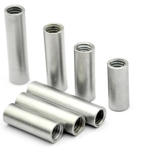 M4 стальной нож с резьбой для сыра, винтовая трубка для изготовления ручки ножа, цилиндрические гайки, Соединительная труба, заклепки