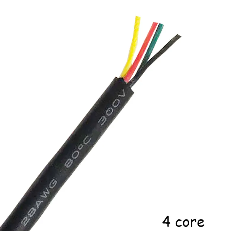 30 метров UL2464 28 AWG 2 3 4 5 core кабель для USB Мышь Клавиатура данных DIY ПВХ кабель мягкий кабель питания Управление вино