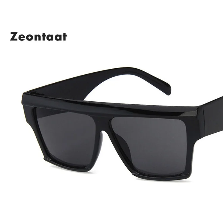 

Zeontaat Hot Sale Oversized Square Sunglasses Women Top Fashion Red Lens Sun Glasses for Women Brand 2019 Shades Mirror