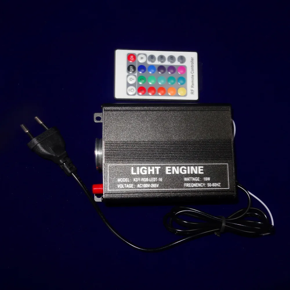 16 Вт LED RGB свет двигателя с 24 клавишным радиочастотным пультом AC100 265V входом|engine