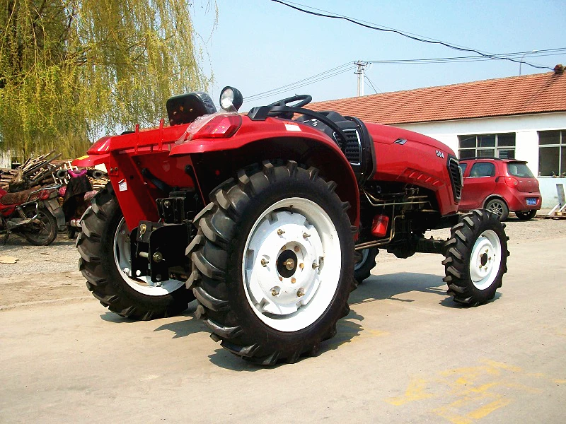 50 hp 4 x4 трактор 4 колесный трактор с фронтальным погрузчиком
