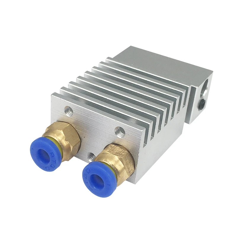 Mayitr профессиональный принтер экструдер Горячий Конец двойной Hotend V1 с 0,4 мм насадкой для 1,75 мм нити 3d принтер Часть