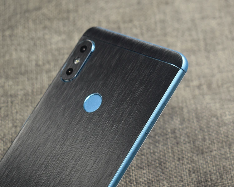 Чехол под шлифованный Металл узор декоративные для Xiaomi Redmi Note 5 Pro мобильного