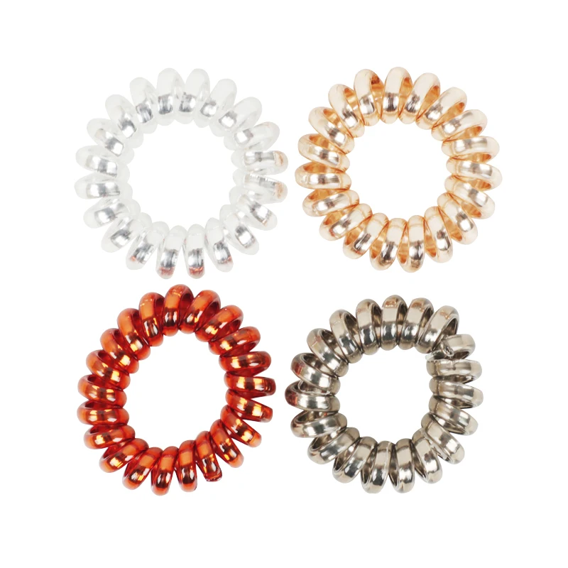 Резиновый телефонный провод волосы 4 шт.|Шпильки и заколки для волос| |