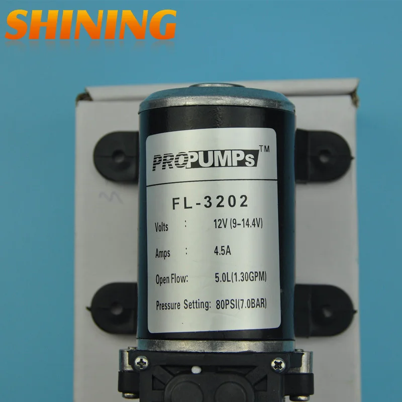 Многофункциональный мембранный насос высокого давления 12 В постоянного тока для