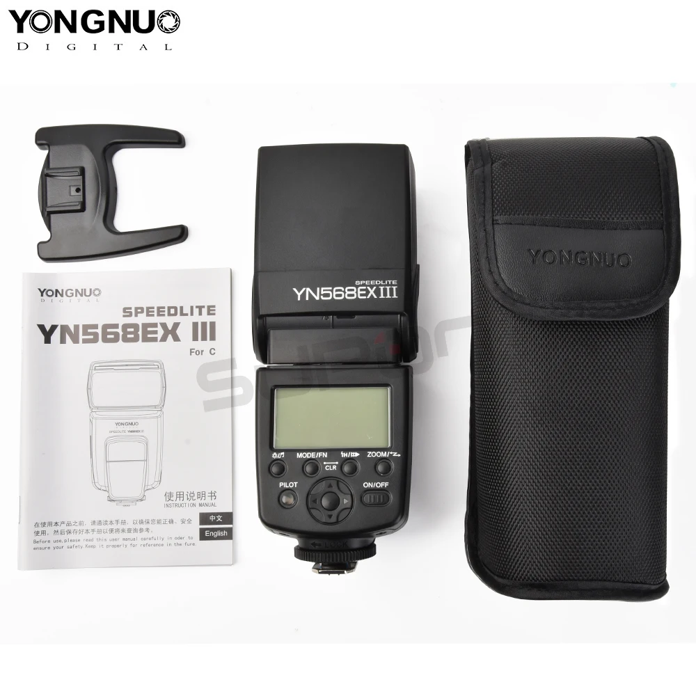 Беспроводная вспышка Yongnuo YN 568EX III YN568EX TTL HSS 1/8000s для Canon 60d 550d 650d 5d mark iii 100d DSLR