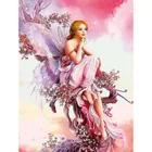 5D DIY Алмазная роспись бабочки Сказочный мозаичный портрет квадратная Алмазная вышивка картина крестиком комплект домашнего декора