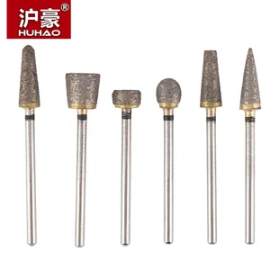 HUHAO 1 шт. 70 сетчатая каменная насадка для чистящих труб, шлифовальная смола, керамика, обработка нефрита, наждачная Шлифовальная головка для спекания