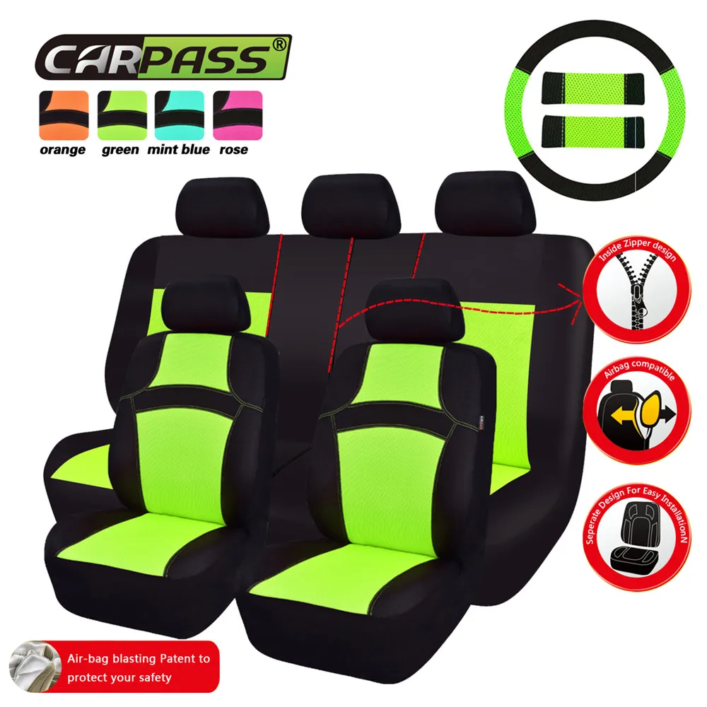 Универсальные чехлы на сиденья автомобиля защитные для Toyota Corolla Lada VW|seat covers for