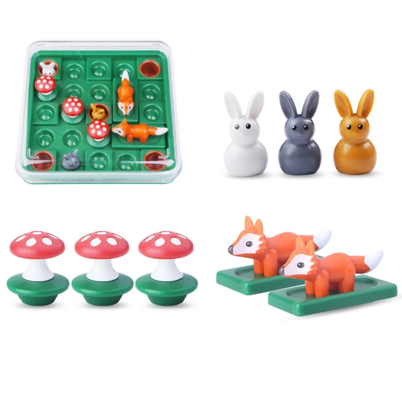 Прыгать в когнитивное развитие навыков путешествия игра головоломка для детей и