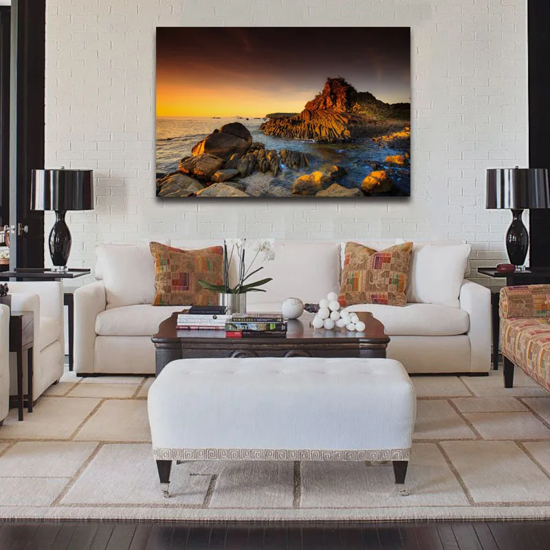 DIY картинки для раскраски по номерам с море Рисунок живописи защелка дома | Дом и