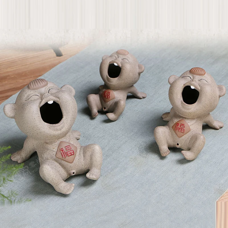 Керамический чайник керамическое украшение для чайного подноса Lucky Doll кунг-фу