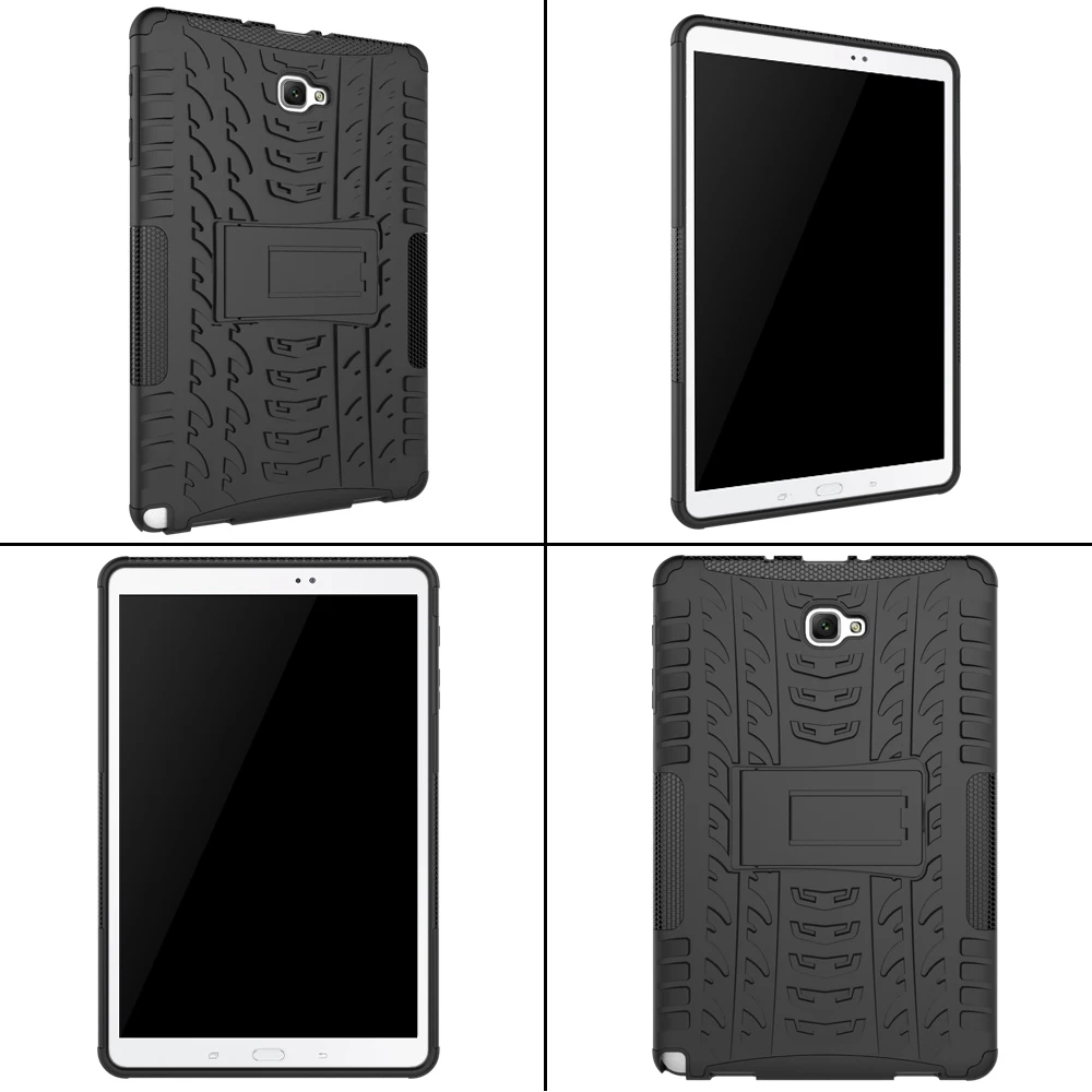 Чехол для Samsung Galaxy Tab A6 10,1 с S Pen Tab 10,1 P580 P585 армированный прочный Чехол из мягкого ТПУ Жесткий ПК чехол для планшета+ ручка
