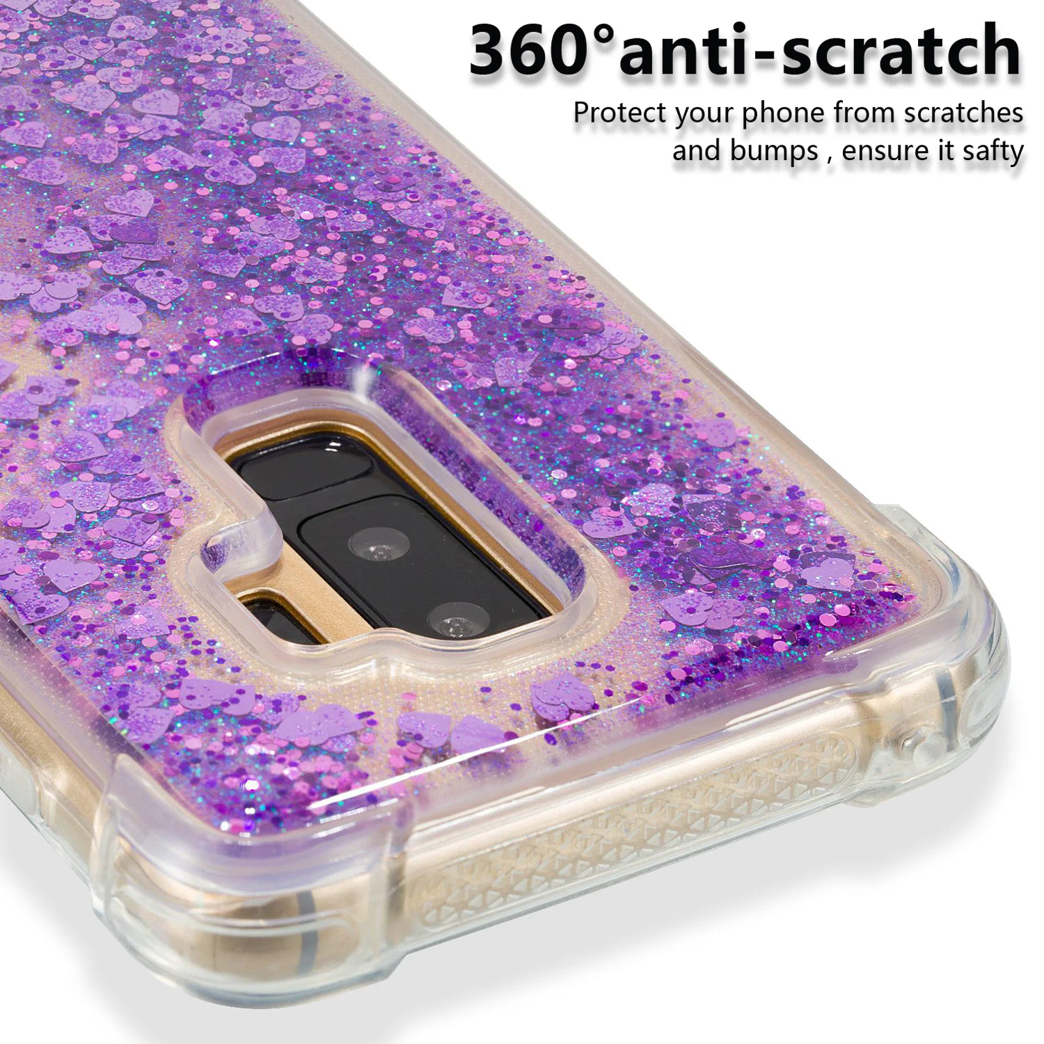 Bling For Samsung galaxy S5 S6 Edge S9 Plus A3 A5 2016 A310 A510 J2 Pro 2018 cover Dynamic Liquid Silicone Soft TPU Phone cases |