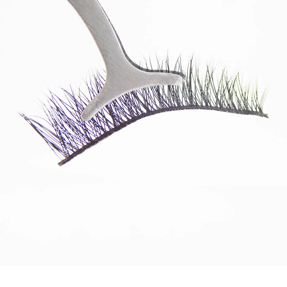 

1Pc False Eyelashes Extension Clamp Eyelashes Tweezers Clip for Makeup-MT006