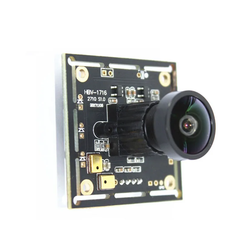 HBVCAM 2MP CMOS USB модуль камеры 1/2. 7 дюймов оптический формат Ov2710 HD 1080P с углом обзора 130
