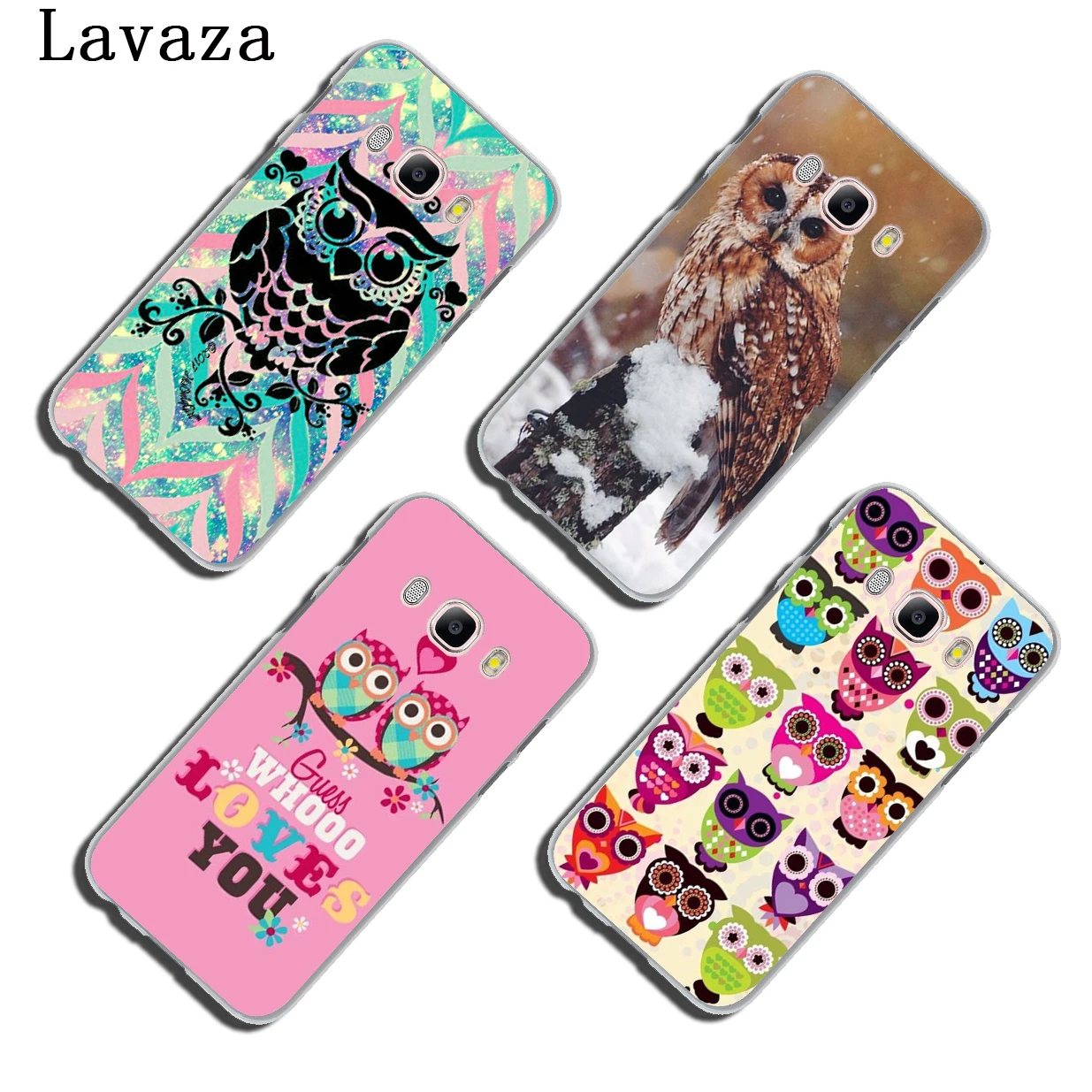 Lavaza Сова арт Прекрасный чехол для телефона Samsung Galaxy J8 J7 Duo J6 J5 J4 Plus 2018 2017 2016 J2 J3 EU US