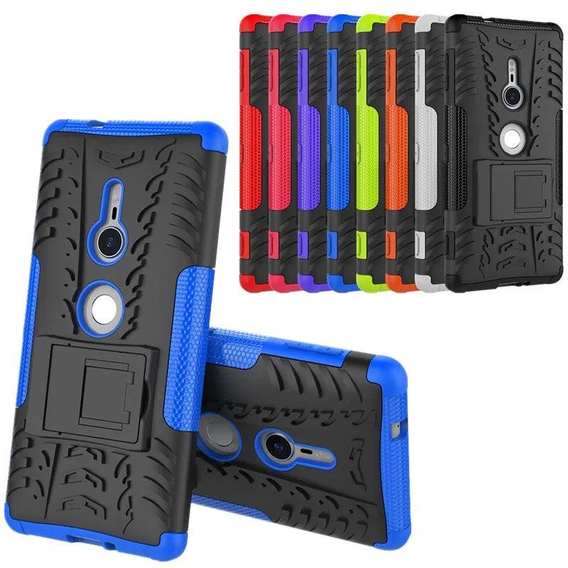 Для Sony C6 XA1 XA2 Ultra XZ1 XZ2 Compact XZ3 Premium L1 L2 Armor Гибридный Силиконовый ударопрочный