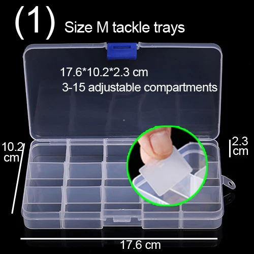 1 Size M Trays Многофункциональная сумка для рыбалки, сумка на талию, переносная наживка на талию, посылка на удочку, сумка для рыболовных снастей - Цвет: 1 Size M Trays