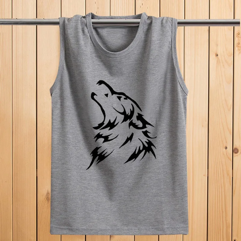 Фиолетовый MFERLIER мужские майки для фитнеса размера плюс 5XL 6XL 8XL 7XL wolf дешевые свободные хлопковые топы без рукавов с мячом для баскетбола футболки Синие крутые - Цвет: Фиолетовый