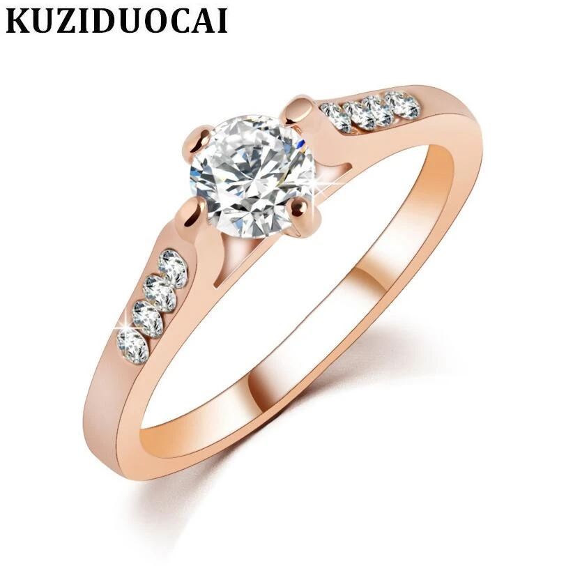Kuziduocai новые модные ювелирные изделия австрийский Кристалл Циркон ослепительный