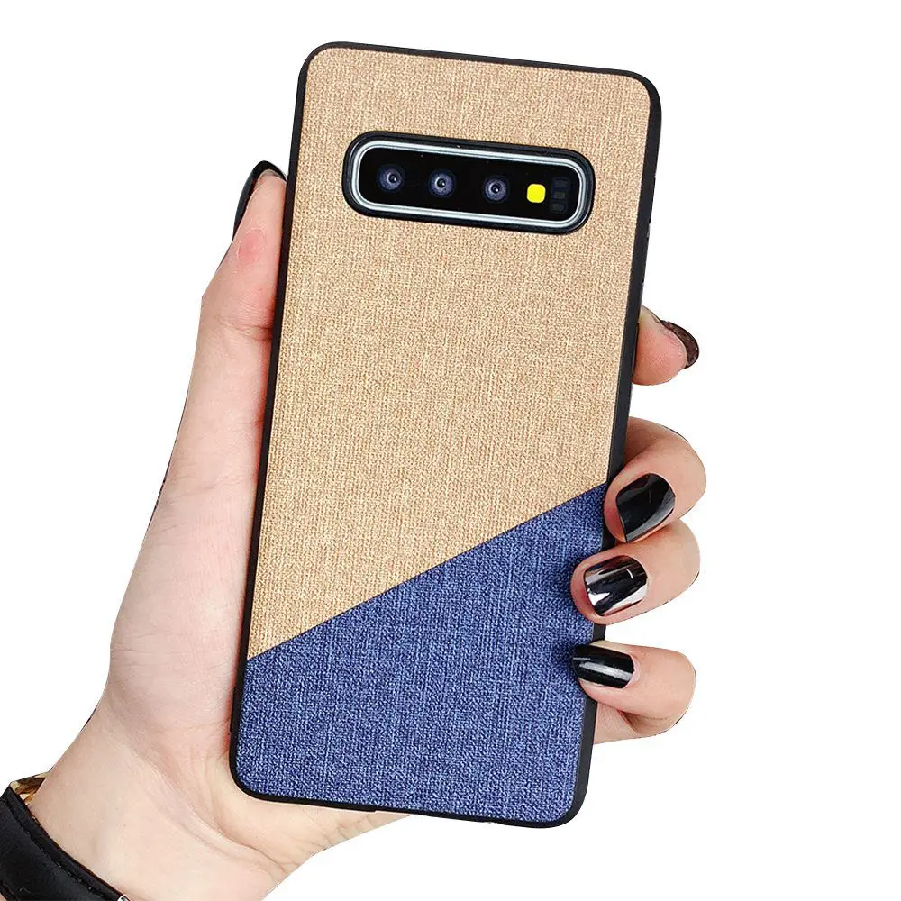 KISSCASE тканевый чехол для Samsung J6 2018/J6 Plus 2018 S7 Edge S8 S9 S10 телефона A8 2018/A6 |